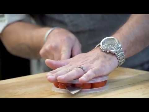 HOW TO: Cut Grape Tomatoes in SECONDS!