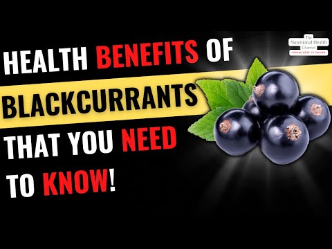 5 HEALTH Benefits of Blackcurrants 🖤 THAT YOU NEED TO KNOW!