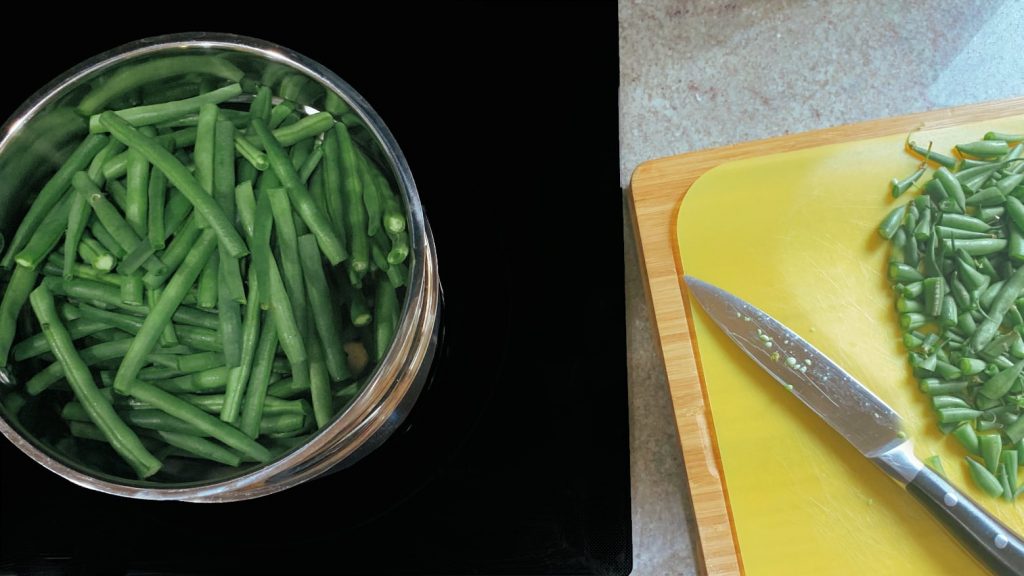 Steaming Green Beans