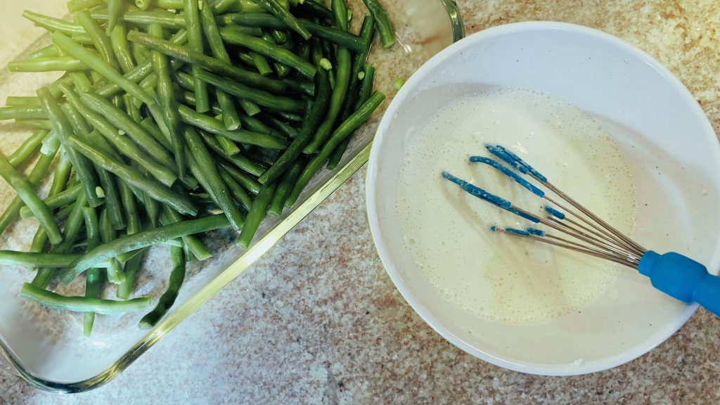 Green Beans and Cream Sauce