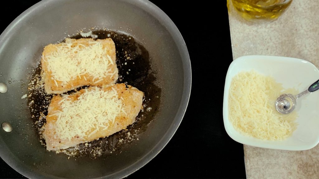 Parmesan Crusted Boneless Pork Chops