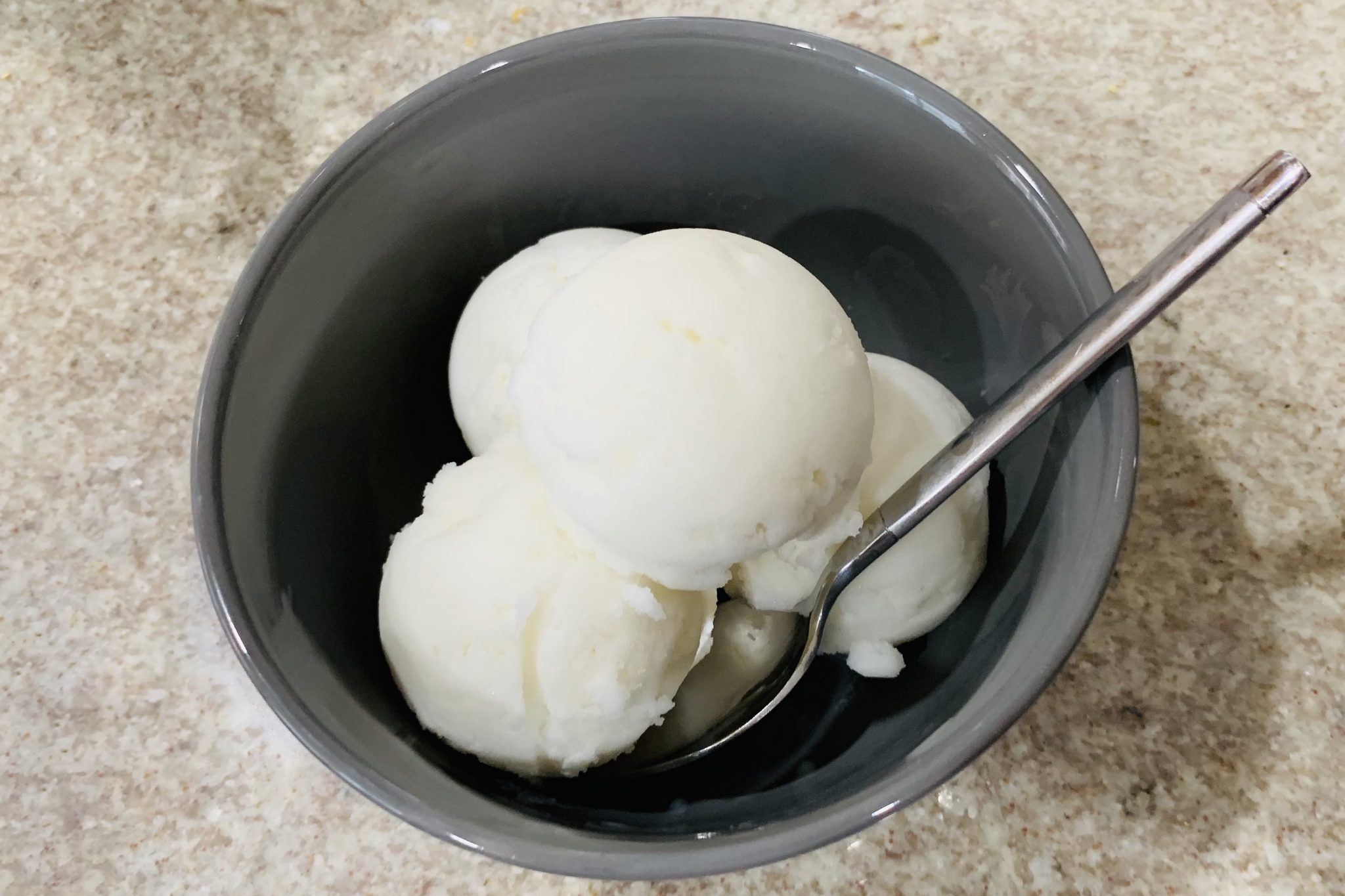 Flavored Snow Flavored Snow Ice Cream - Snow Cream - Food Fitness Life Love