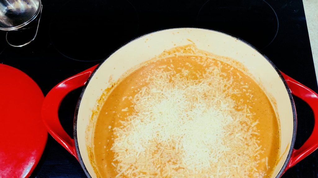 Parmesan Tomato Bisque Soup