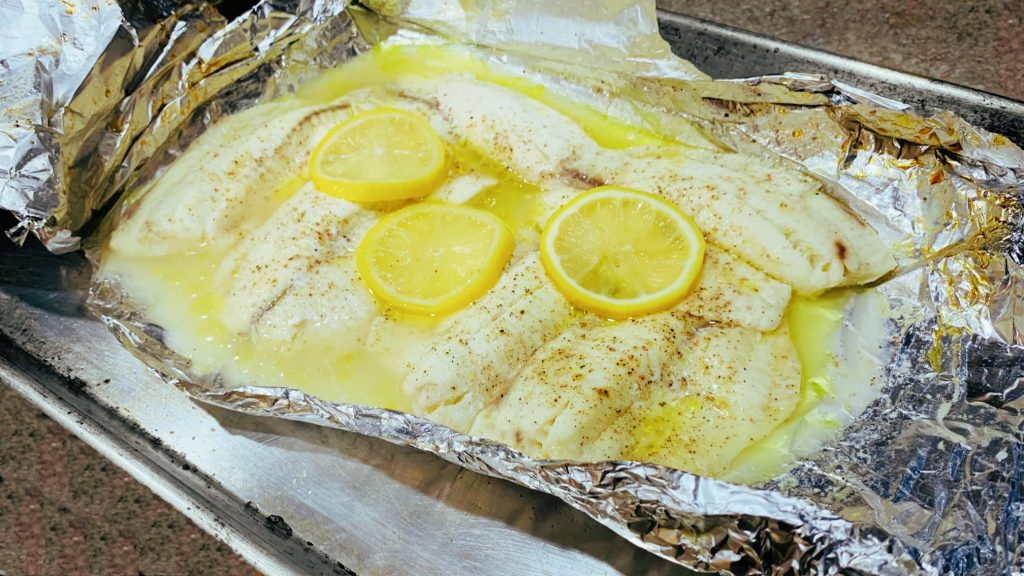 Lemon Baked Tilapia