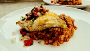 Fiesta Lime Chicken with Cauliflower Rice
