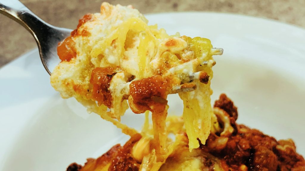 Spaghetti Squash Layered Casserole