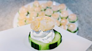 Shrimp and Cucumber Make Ahead Appetizer