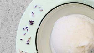 Lavender Coconut Milk Ice Cream
