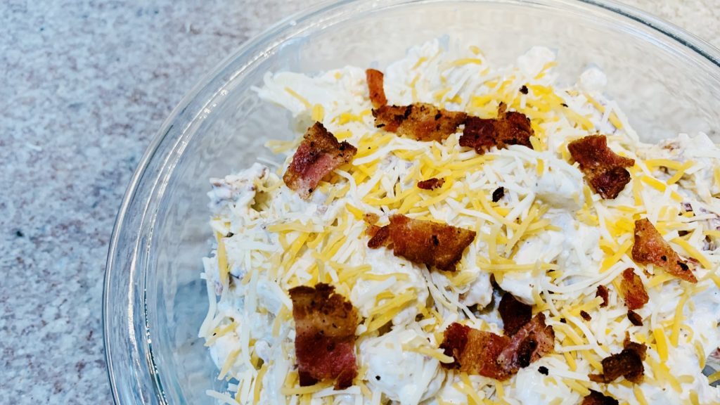 Creamy Loaded Cauliflower Salad