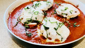 Pan Fried Chicken Parm